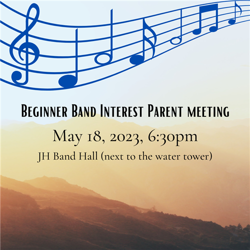 Beginner Band Meeting